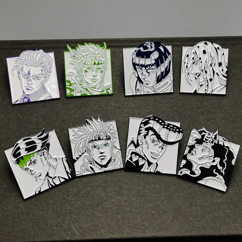 Merch Brooches JoJos Bizarre Adventure - MtvG