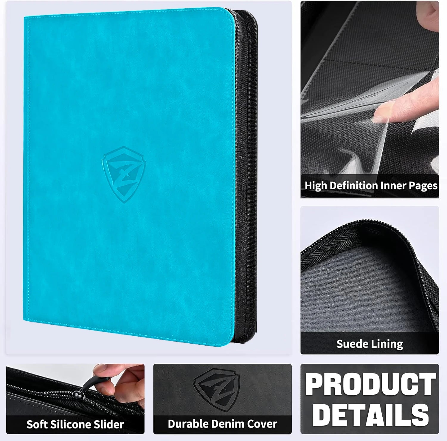 Binder Toploader TCG Aqua - MtvG