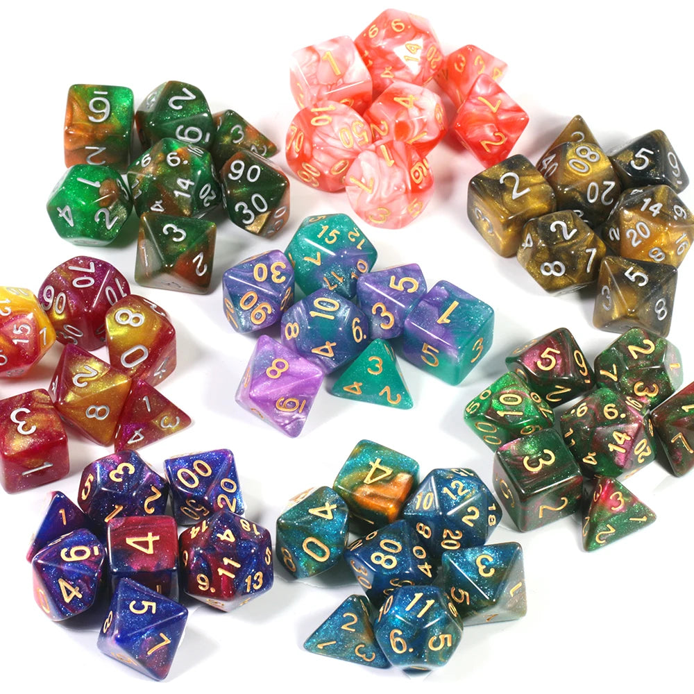 Dice Galaxy Polyhedral Set - MtvG