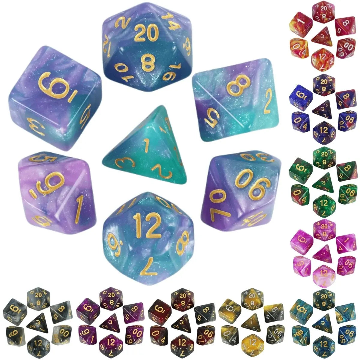 Dice Set Lunar - MtvG