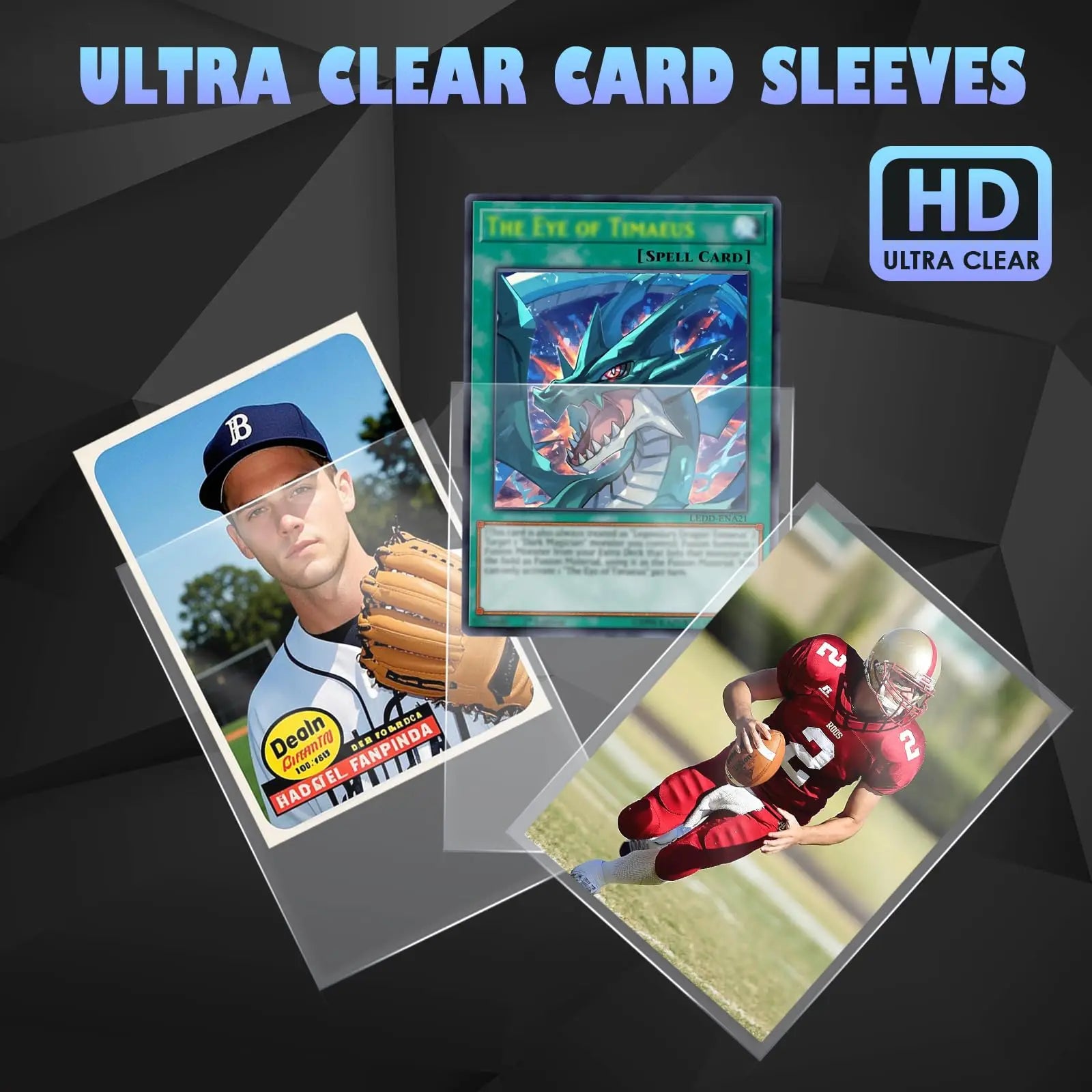 Sleeves TCG Clear Card 100/300 - MtvG