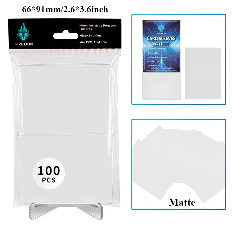 Sleeves TCG Perfect Fit Cards Matte 100pcs - MtvG