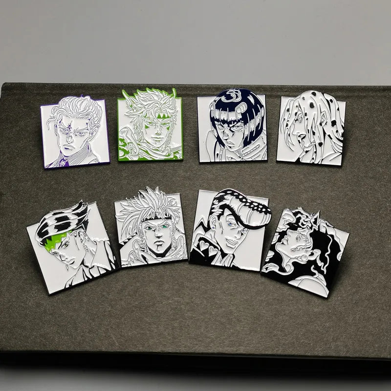 Merch Brooches JoJos Bizarre Adventure - MtvG