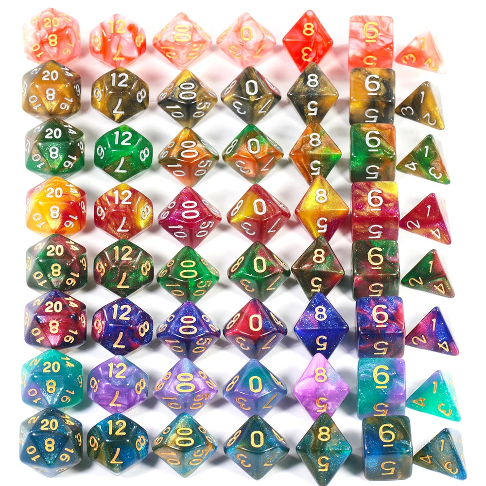 Dice Galaxy Polyhedral Set - MtvG