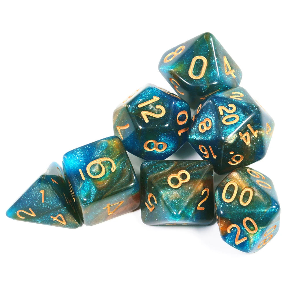 Dice Galaxy Polyhedral Set - MtvG