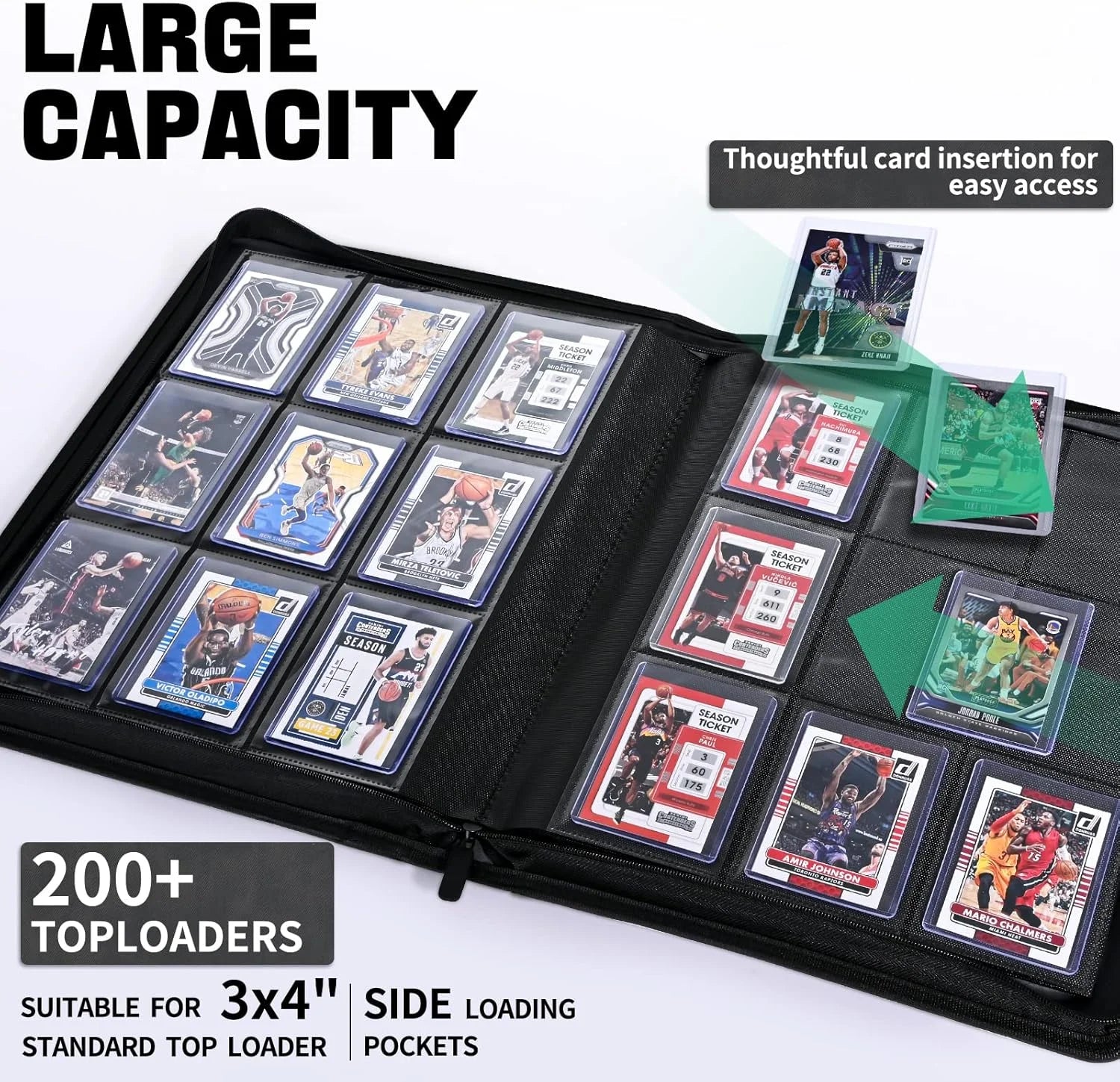 Binder Toploader TCG Aqua - MtvG